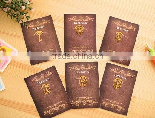 2016 IN STOCK wholesale retro beaded bow butterfly knot mermaid carved personalized retro metal bookmarks