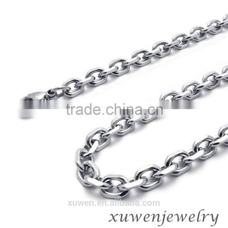1mm width womens high polished small thin stainless steel jewelry chain