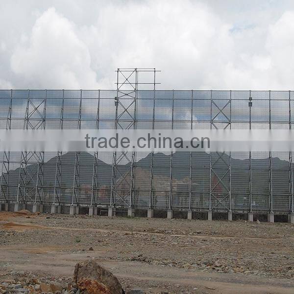 WF-AF016 WALMAX modern steel dust control fence for power plant