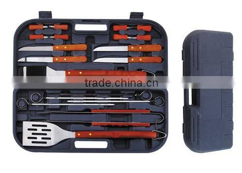 19pcs barbecue tools set