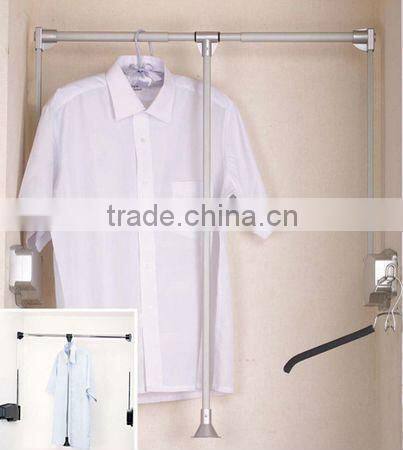Pull down clothes rack