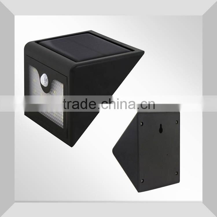 Unique but practical out door Waterproof Solar Powered Security Light, 16 LEDs Solar Motion Sensor Light