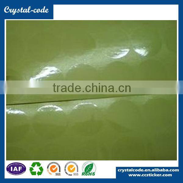 CMYK printing fast delivery water base adhesive die cut thickness water label