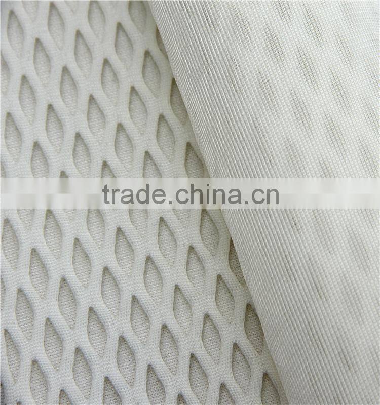 factory low price high quality polyester watermark mesh fabric for dress
