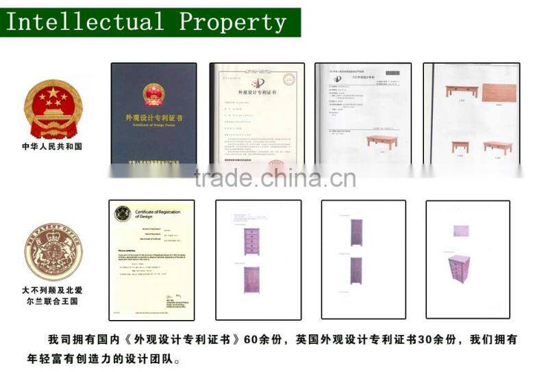 Wooden 5 chest of drawer bedside table