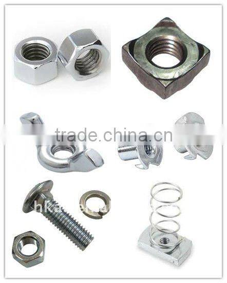 precision nonstandard parts brass bolt and nut