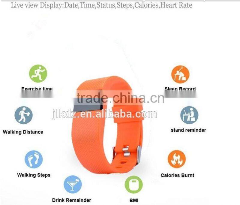 waterproof pedometer smart watch for healthy,comfortable belt watch ,support android ios smart watch