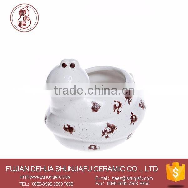 Creative ceramic zodiac animal plant pots