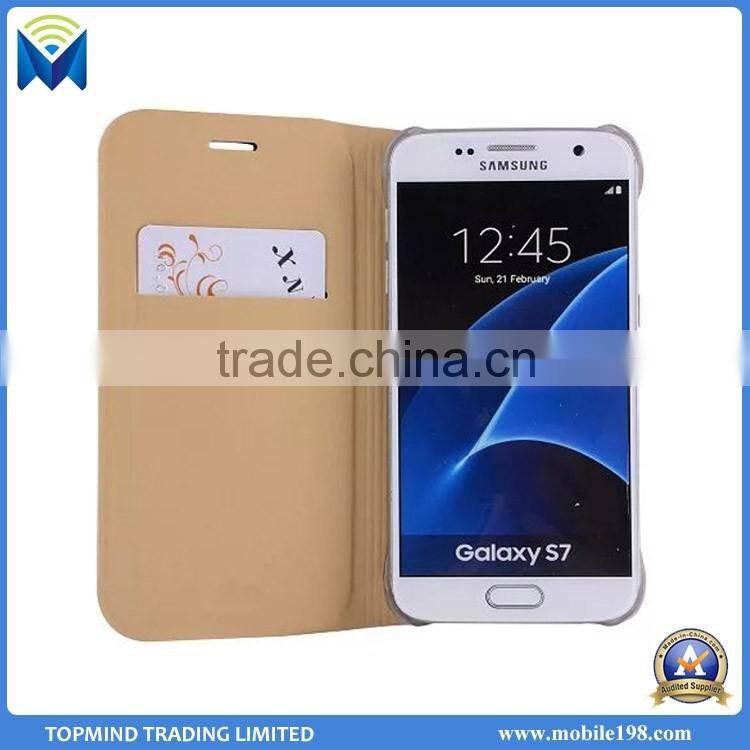 2016 new arrival cellphone case for samsung galaxy j710 book style leather case cover