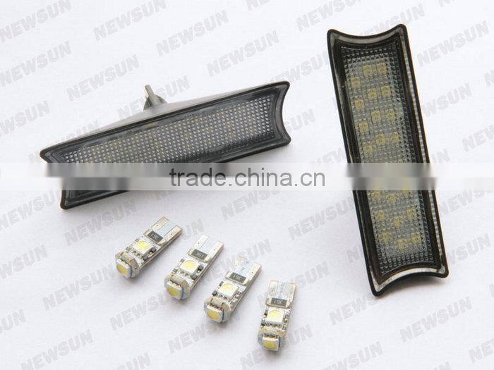 7000K xenon white car led dome reading light for BMW E90 E91 E92 E87 w5w T10 LED Car Dome Map Reading led Light Lamp Bulbs