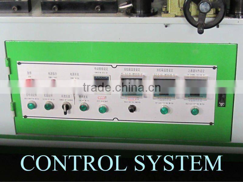 wrapping machine for doors making(hot and cold glue)