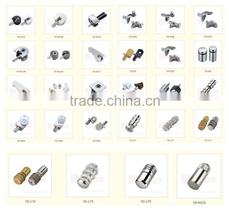 Diverse styles plastic shelf/board support bolt