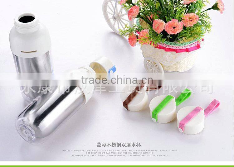 Factory outlets leakproof stainless steel double cup filter cups cold water