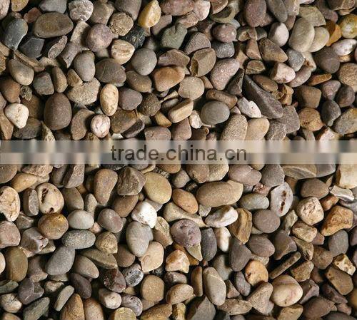 polished nature stone, polished stone decking against mesh