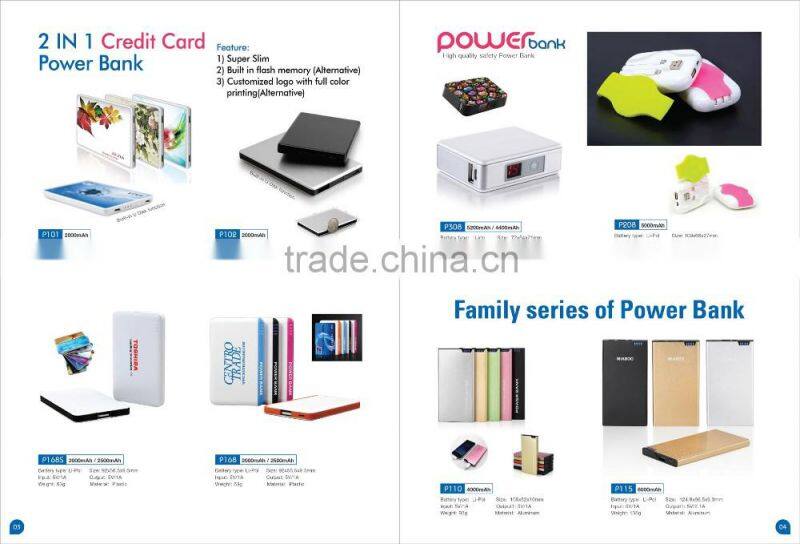 Free sample best seller polymer battery power bank, slim portable cellphone battery charger 3000mAh