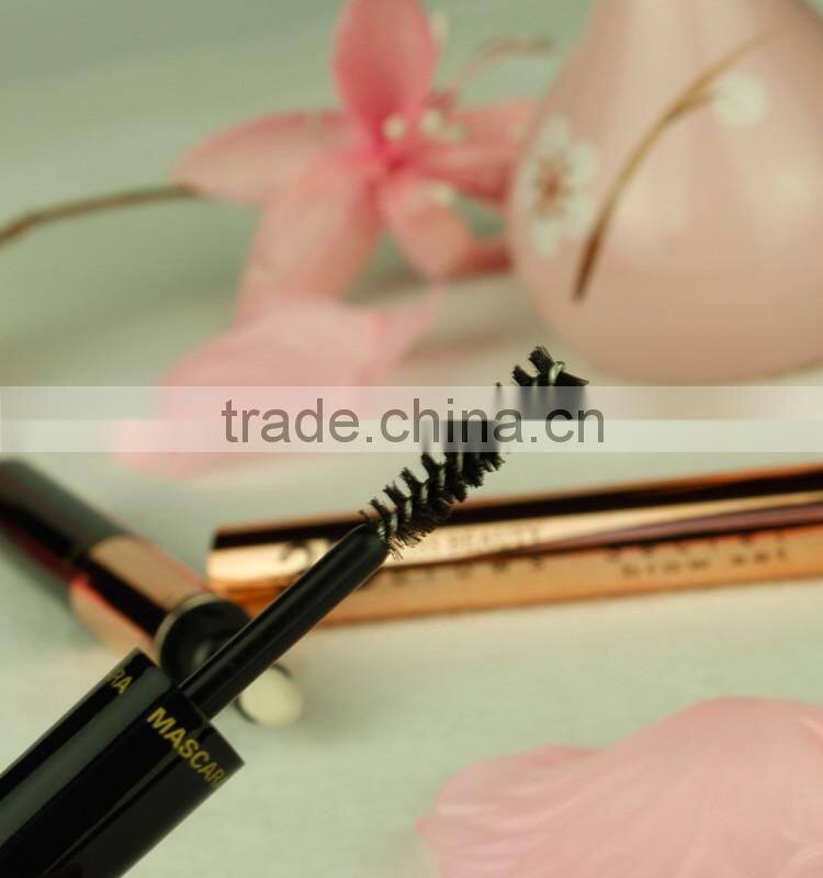 2016 newest empty mascara bottle with eyeshadow brush