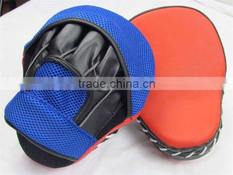MMA, Boxing Training Equipment/ Curved Taekwondo Focus Mitt/Kicking Pad/Kickboxing Kicking Target/ boxing pads hand target