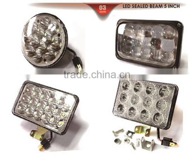 3'S 6LEDs Fog Light 8V~36V 18W High Power Sealed Beam Auto Lamp