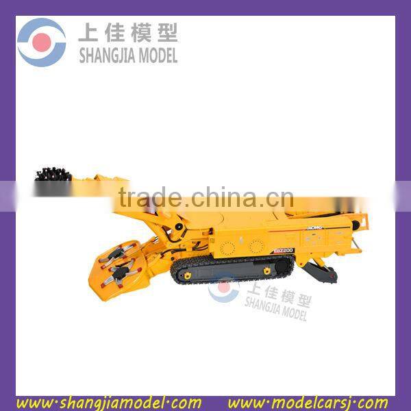 1:26 XCMG diecast model roadheader,scale mining machinery model,coal mine machinery die cast model manufacturer
