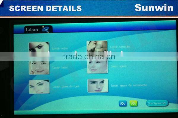 SW-203E E-light IPL RF+ND YAG laser multifunction laser hair removal e-light ipl