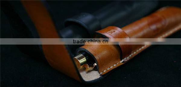 Boshiho leather goods rubber with pencils cases