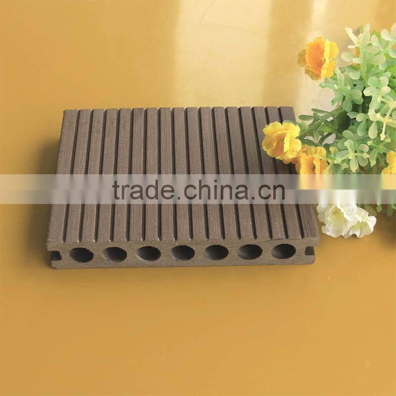 Easy cleaning wood plastic composite WPC floor/wood core wpc /WPC decking