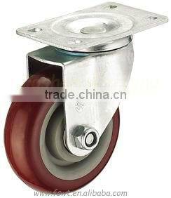 Iron Polyurethane Super Heavy Duty Swivel All Size Caster Wheel