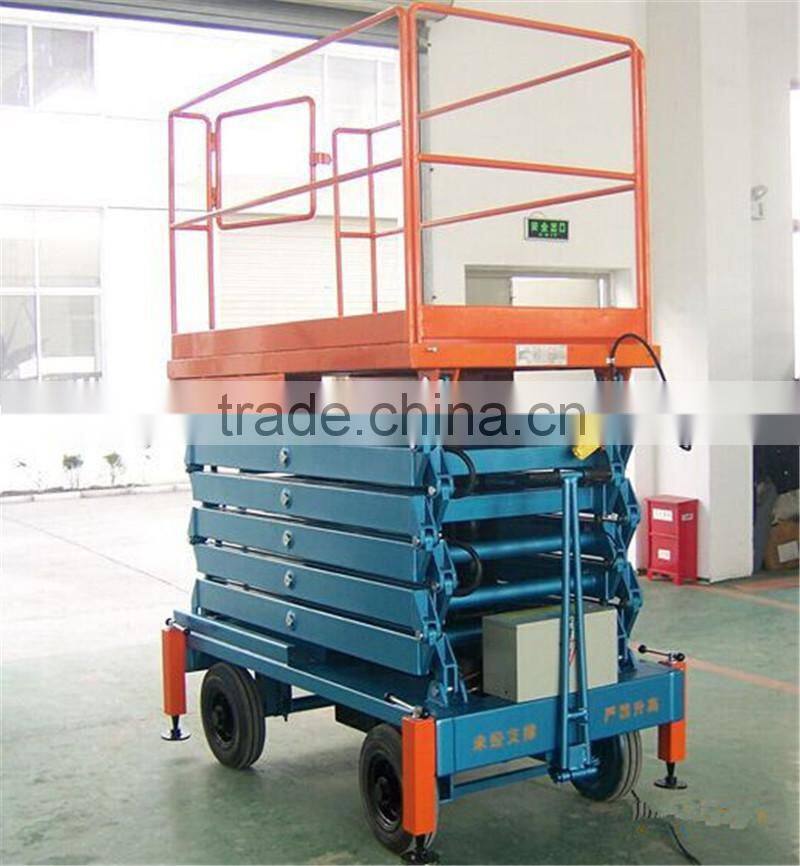 New product hot sale promotion hydraulic mobile scissor lift trolley