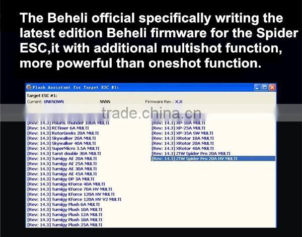 New Arrival ZTW Spider PRO Premium 30A HV OPTO 2-6S ESC Electronic Speed Control 16.8x30.8x4.7mm For RC Multirotor