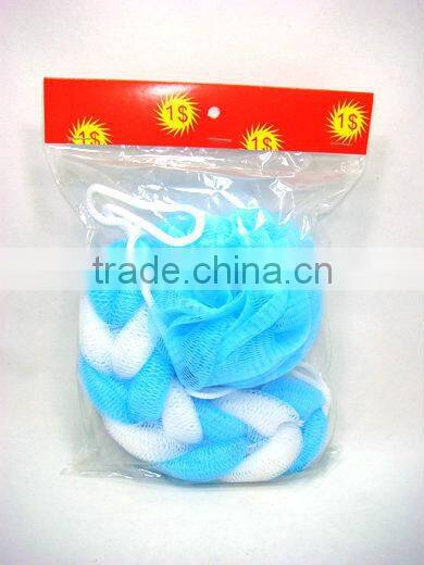 2pcs bath sponges set/2pcs bath net sponge ball set/2pcs mesh bath sponge belt set/Bath ball&bath belt set
