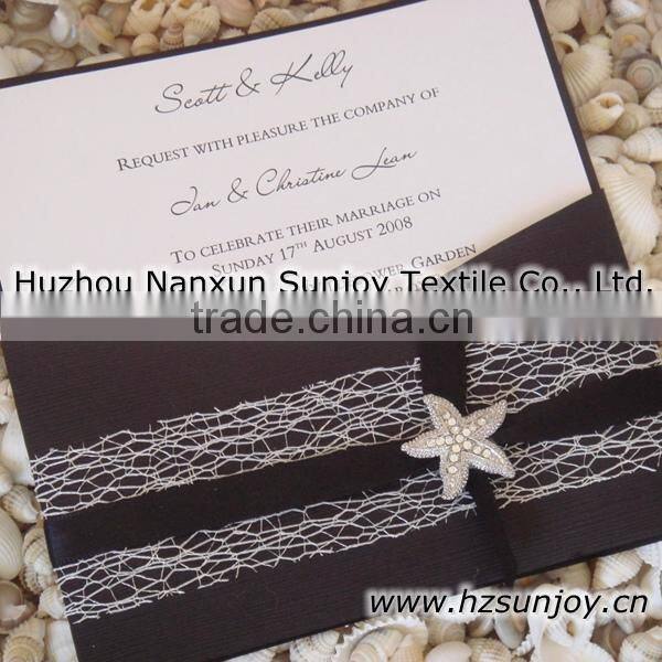 China wholesale christmas mesh ribbon