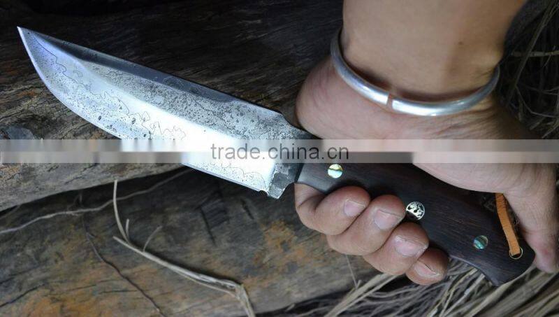 Doshower damascus knife blanks with industrial tool of wholesale knives