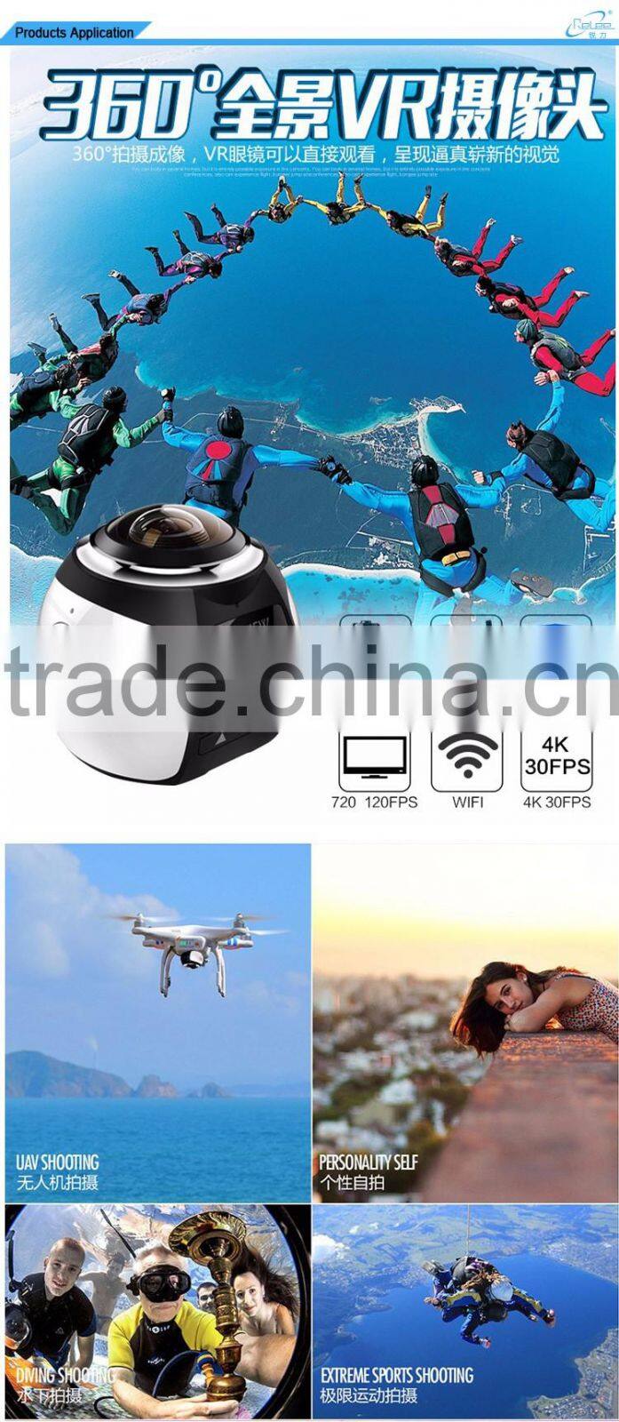 RLDV-V2 360degree Digital Cameras for Sports 4k Action Cameras & Camcorders with Allwinner V3 chipset
