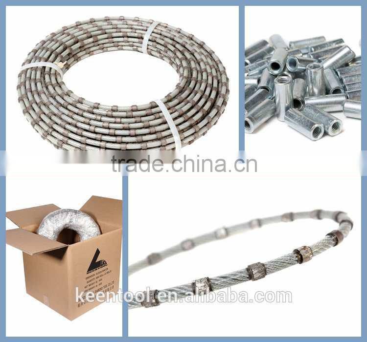 Fast Cutting Speed Reinforced Concrete Cable Saw