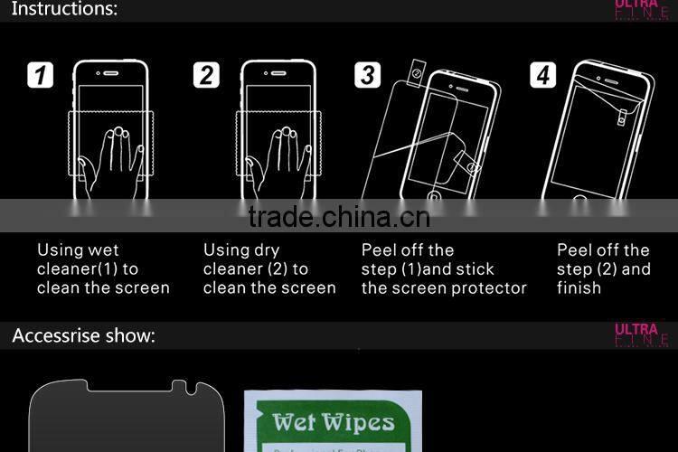 Latest Style Glossy Cell Phone Privacy Screen Protector for Iphone 6 Plus