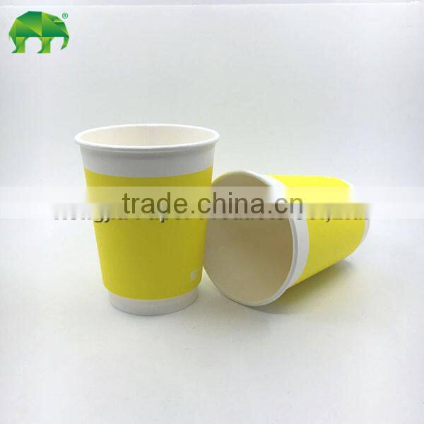 double wall style paper cups for hot drink