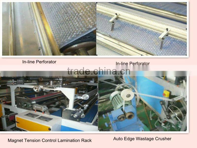 7-layer air bubble aluminum foil compound machine