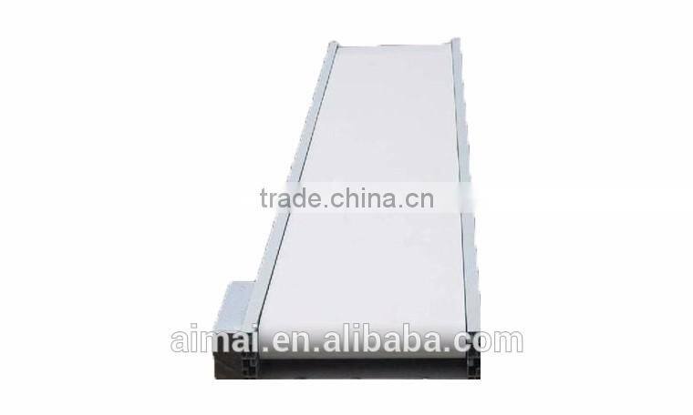 High quality white cleat food grade industry PU conveyor belt