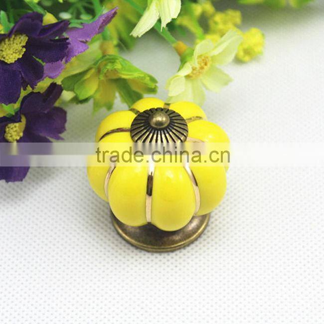 Foshan Manufacturer 2016-2017 furniture hardware kitchen cabinet ceramic knobs