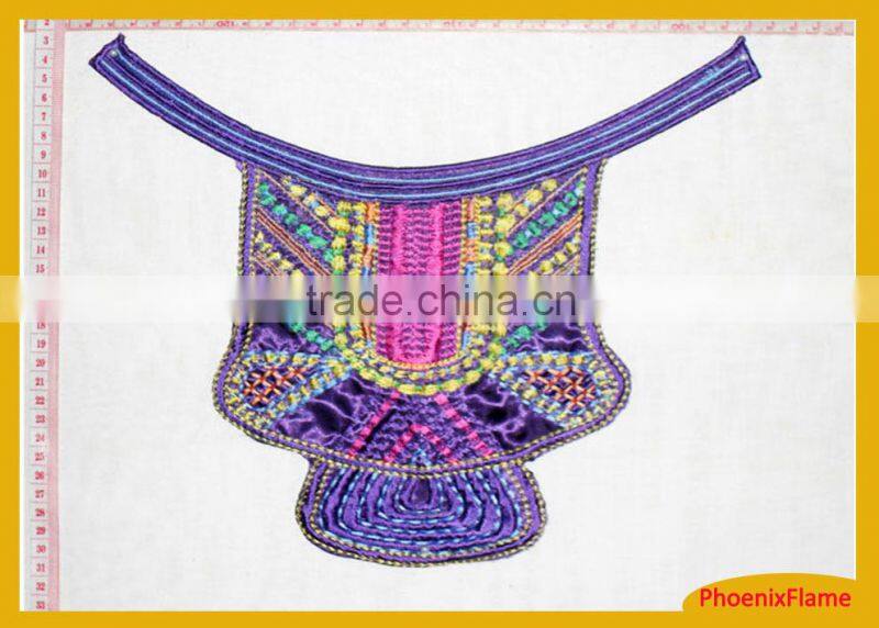 Fancy embroidery patch