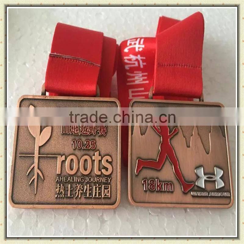 Cheap no minimum order gold award metal sport military medals
