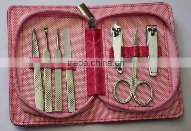 New style package 7pcs manicure set /manicure kit
