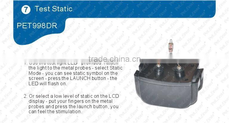 300M Remote Control Vibration Dog Training Collar Waterproof