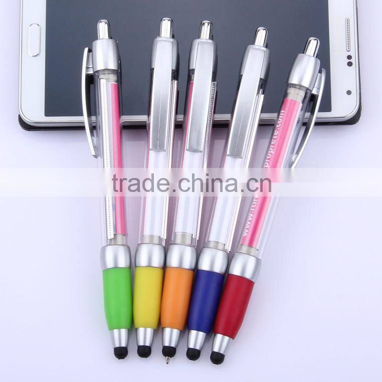 banner touch pen with promotional logo