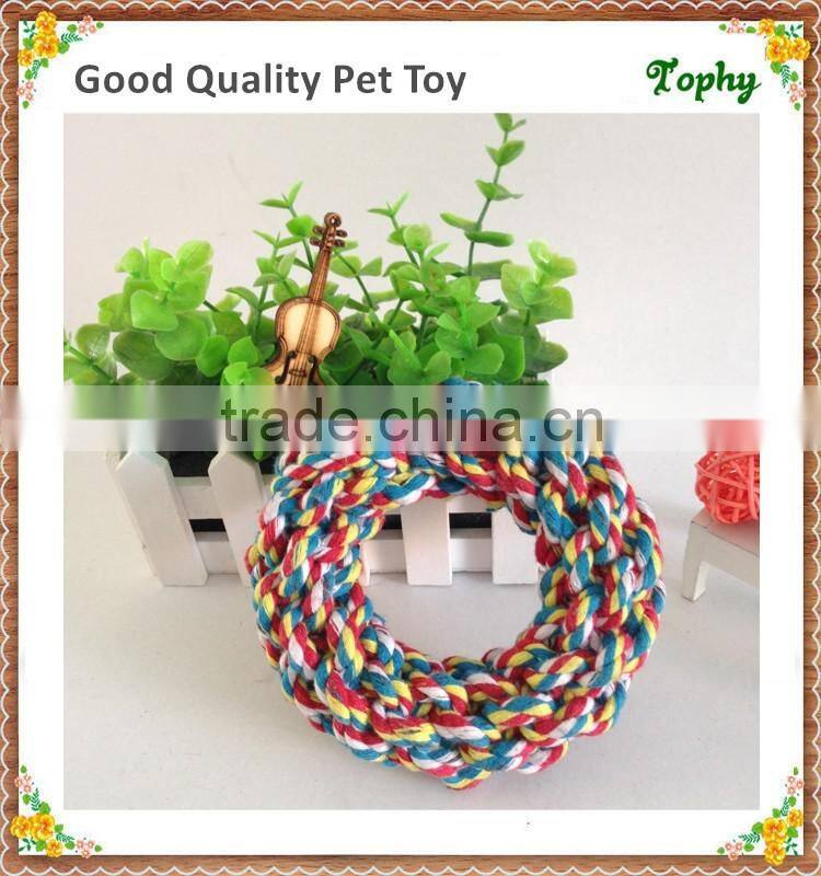 Braided dog toy rope