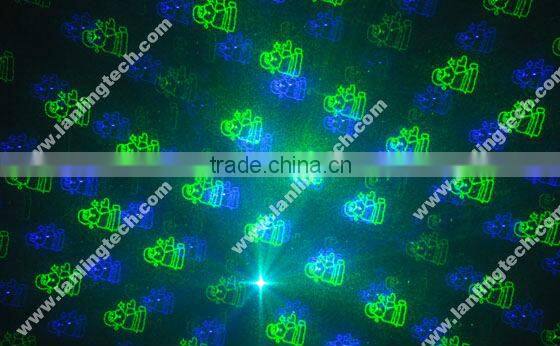 8 gobos Mini Laser Light