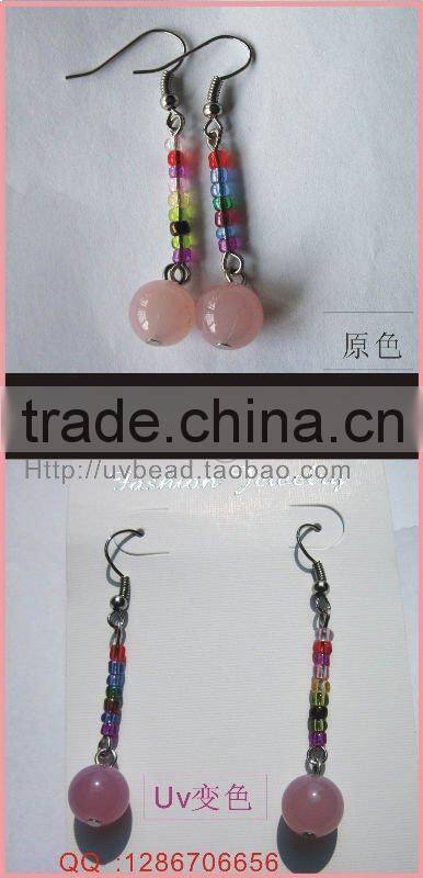 magic colour change earring