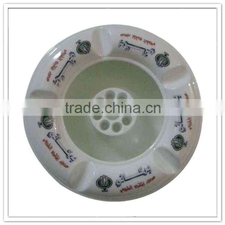 Special design business ashtray , melamine plastic custom cigar ashtray