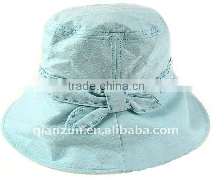 2011 fashion women bucket hat/stylish bucket hats