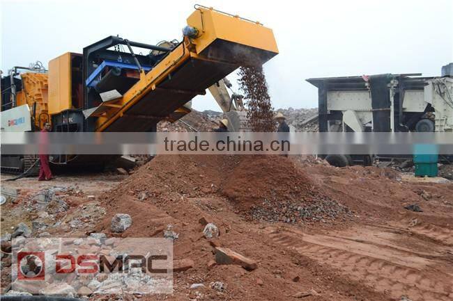 Mobile Impact Crusher, mobile crushing plant With Perfect Performance From Top 10 China Brand manufacture